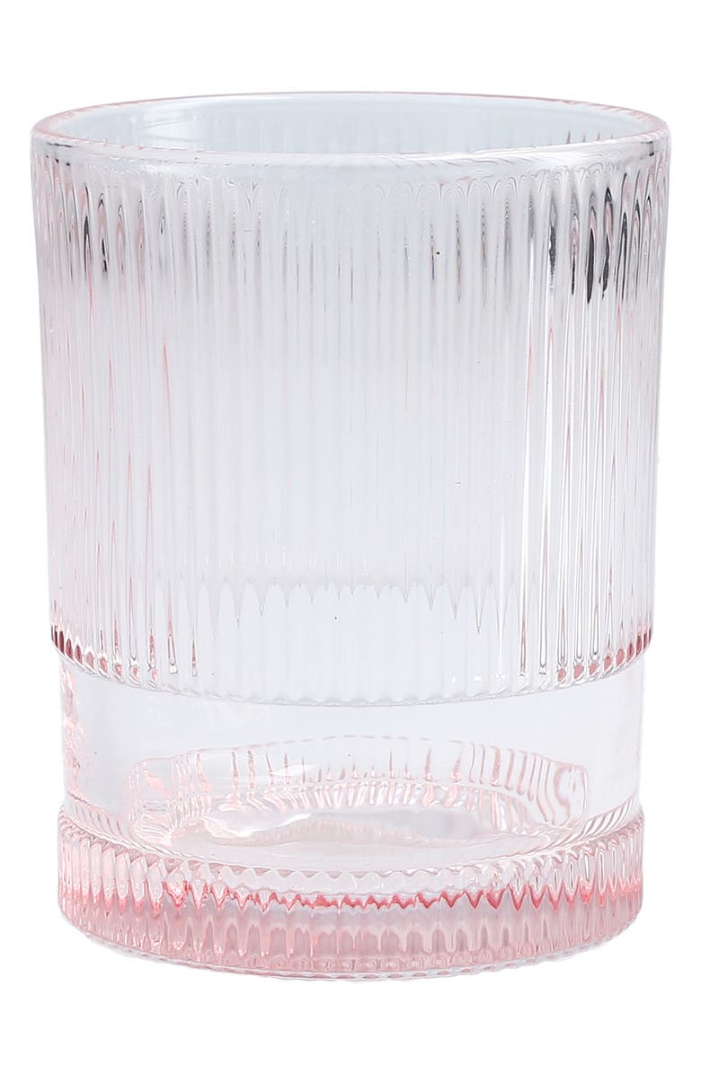 Fortessa Noho Set of 4 Iced Beverage Glasses, Alternate, color, Pink