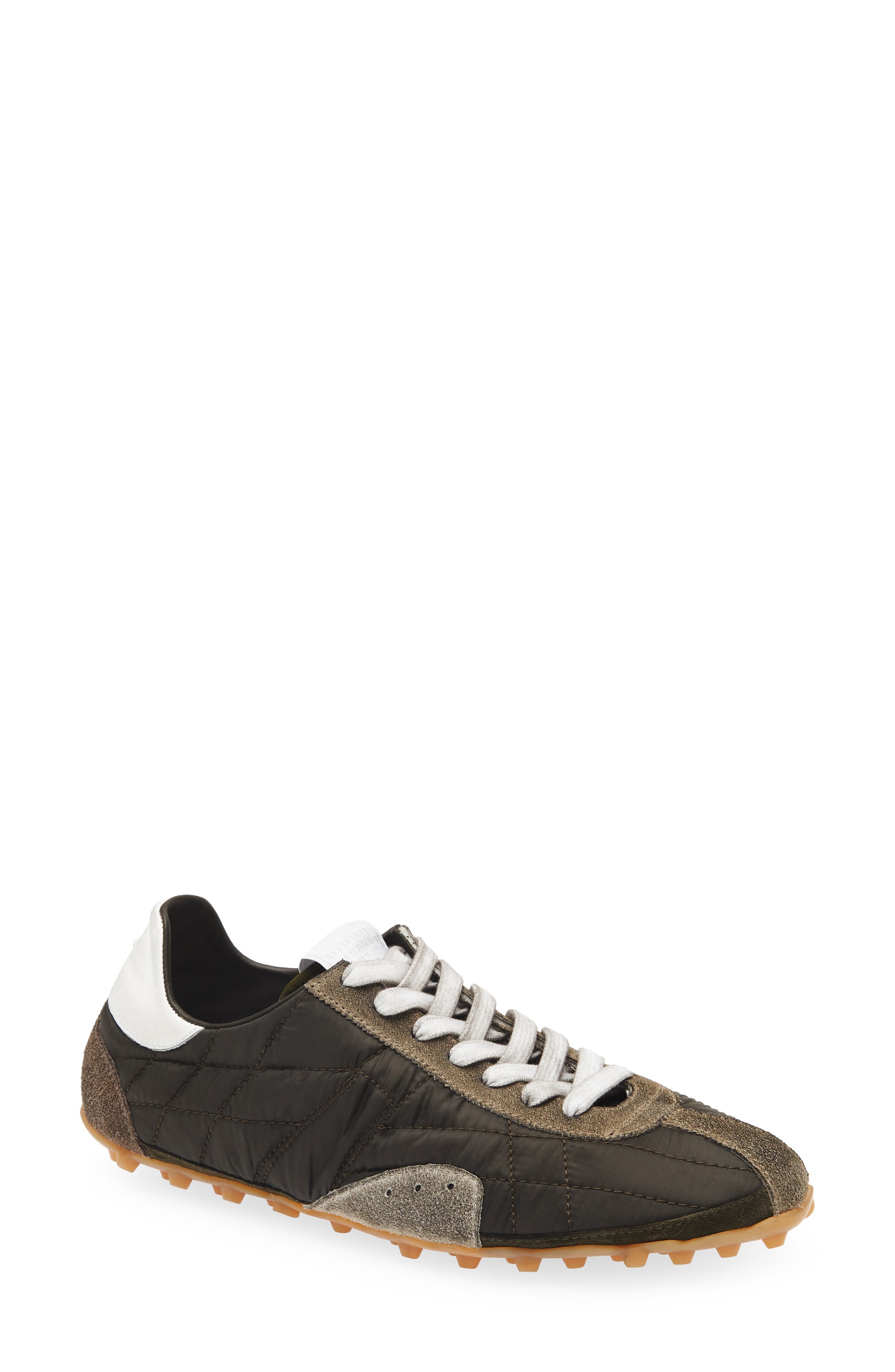 Maison Margiela Sprinters Sneaker, Main, color, Dark Green/ White/ Grey
