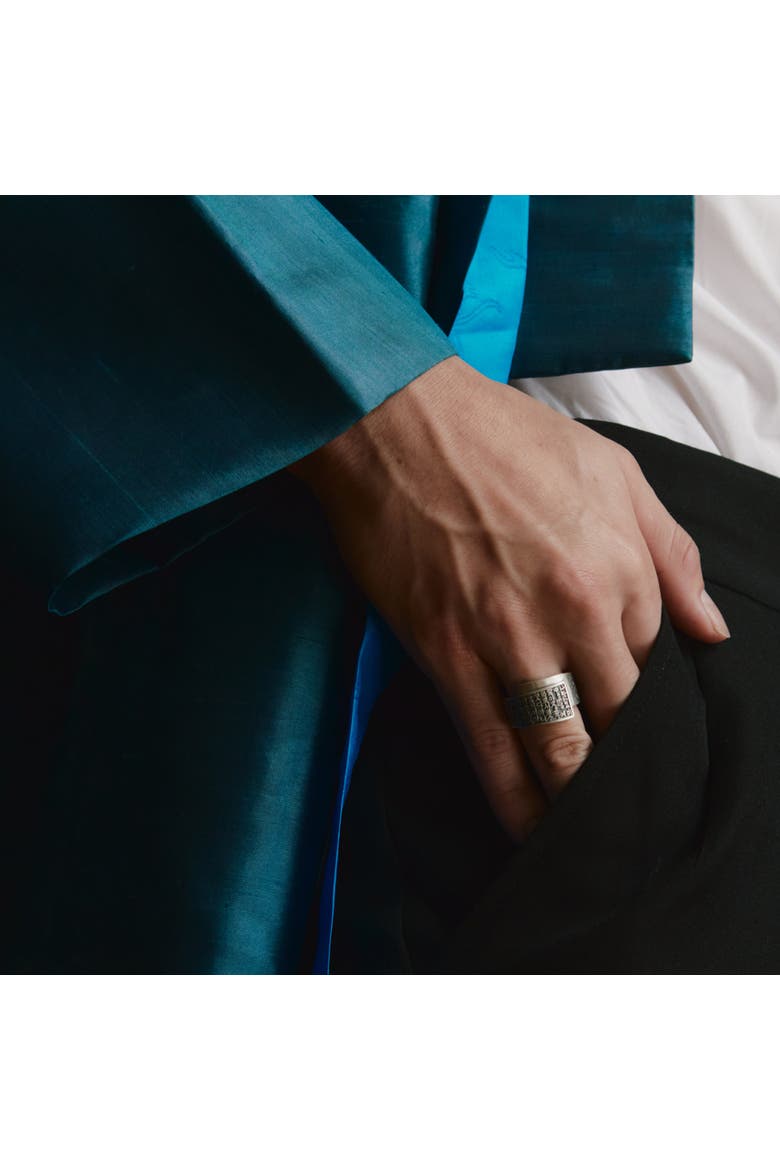 For the People Ring, Alternate, color, Silver