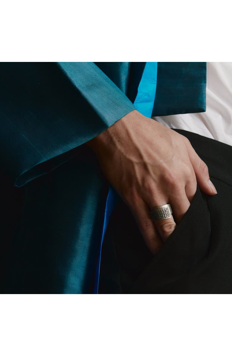 LOUPN For the People Ring, Alternate, color, Silver