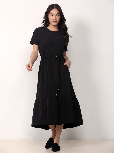 Tiered Midi Dress