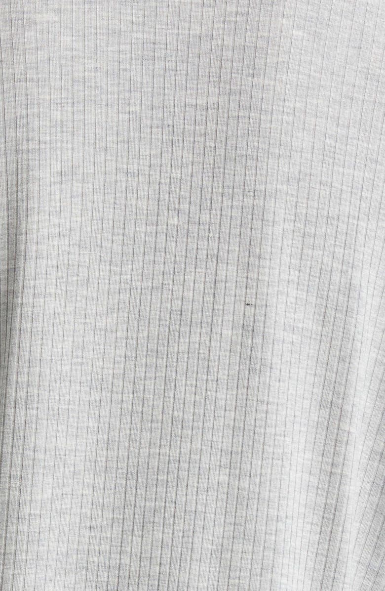 Nordstrom Moonlight Eco Easy Rib Pajamas, Alternate, color, Grey Heather