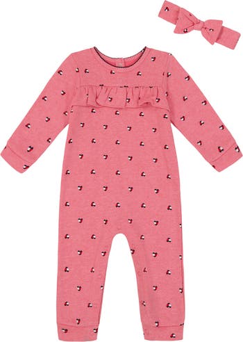 Long Sleeve Coverall & Headband Set
