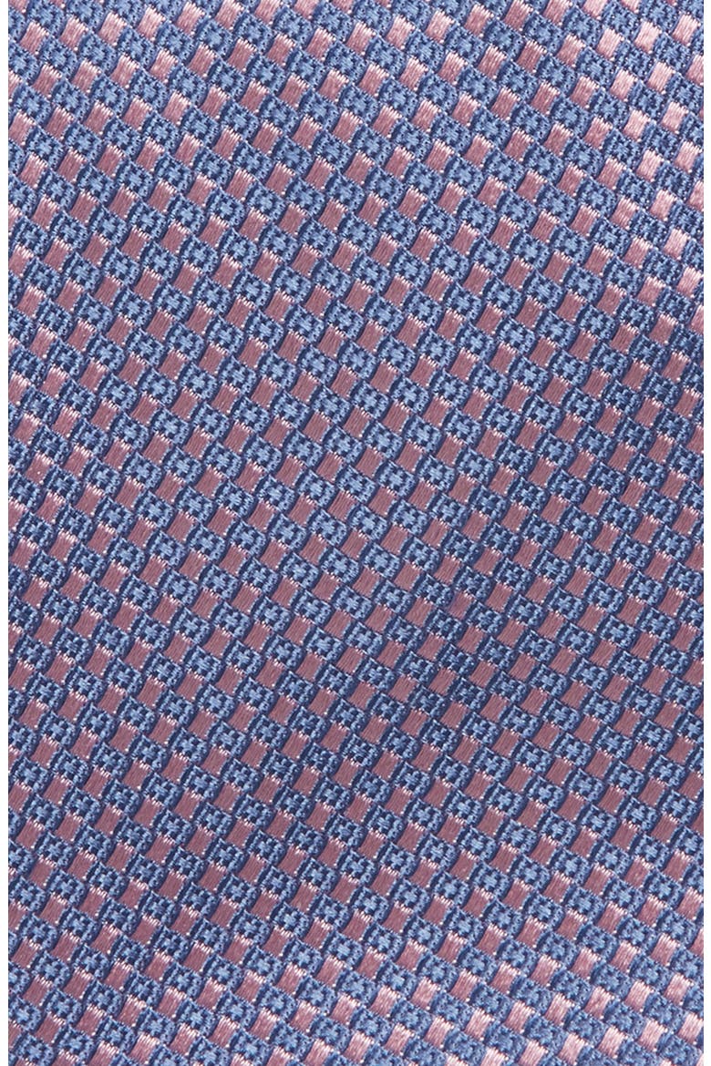 Neat Silk Tie, Alternate, color, BLUE
