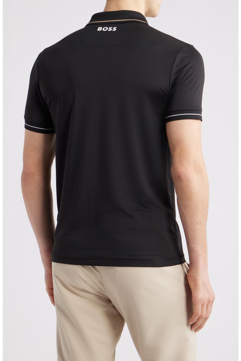 Paul Pro Active Performance Polo, Alternate, color, BLACK