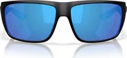 Costa Del Mar 64mm Polarized Rectangular Sunglasses