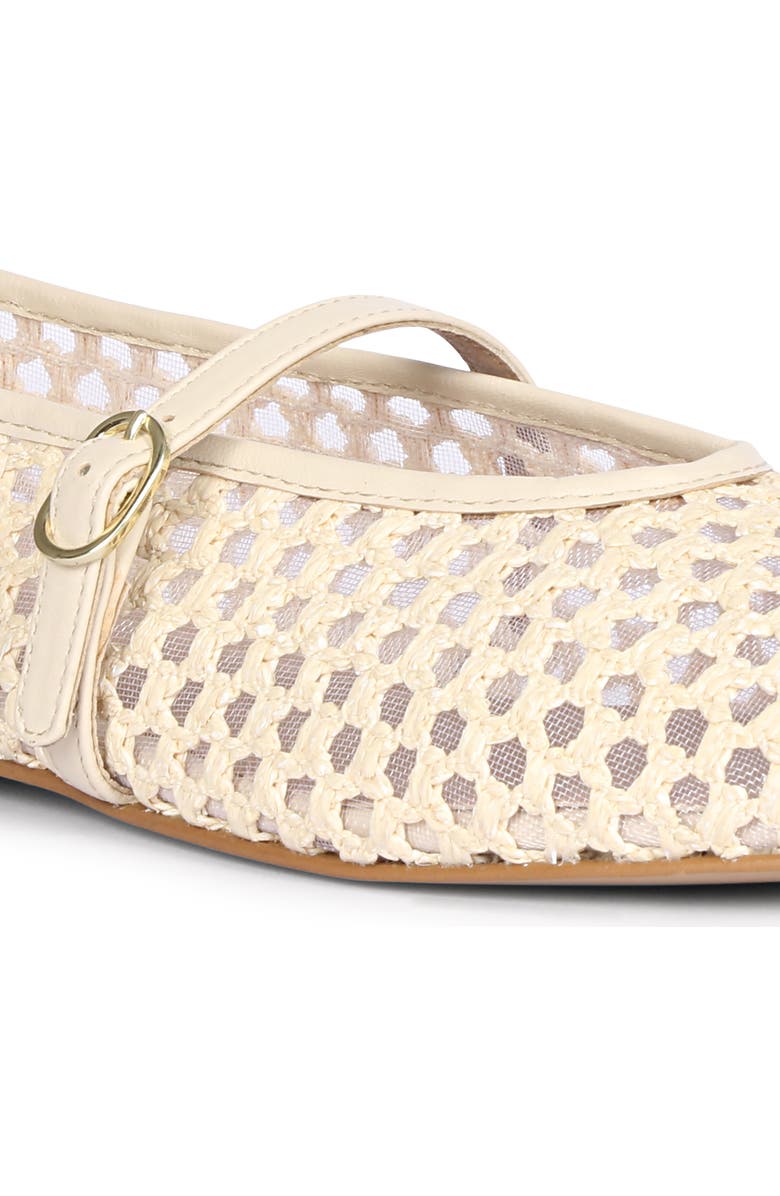 SAINT G Dia Mary Jane Flat, Alternate, color, Beige