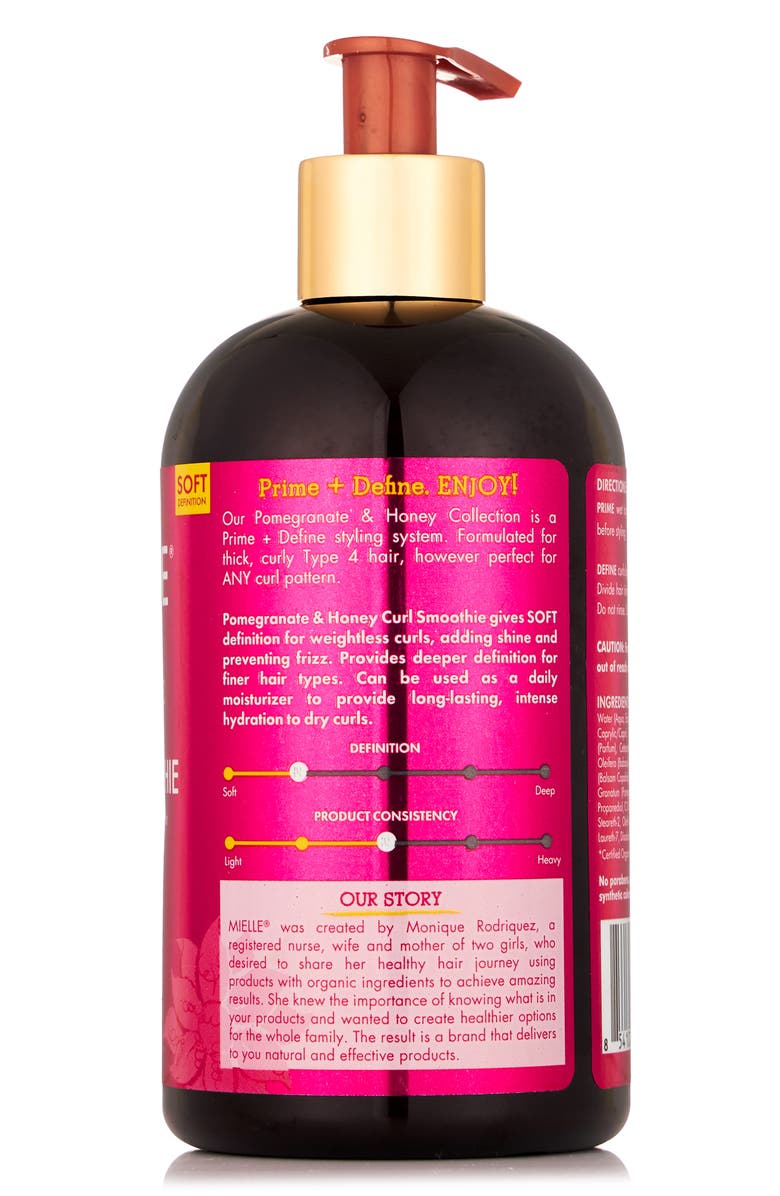 MIELLE Pomegranate & Honey Curl Smoothie, Alternate, color, 