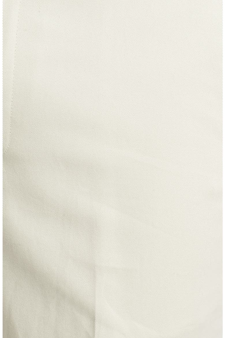 Flat Front Classic Fit Cotton Dress Pants, Alternate, color, STONE