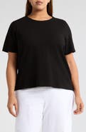 Eileen Fisher Crewneck Organic Cotton T-Shirt