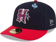 New Era Men's New Era  Navy/Red Houston Texans 2026 NFL Draft Pre-Curved 59FIFTY Fitted Hat