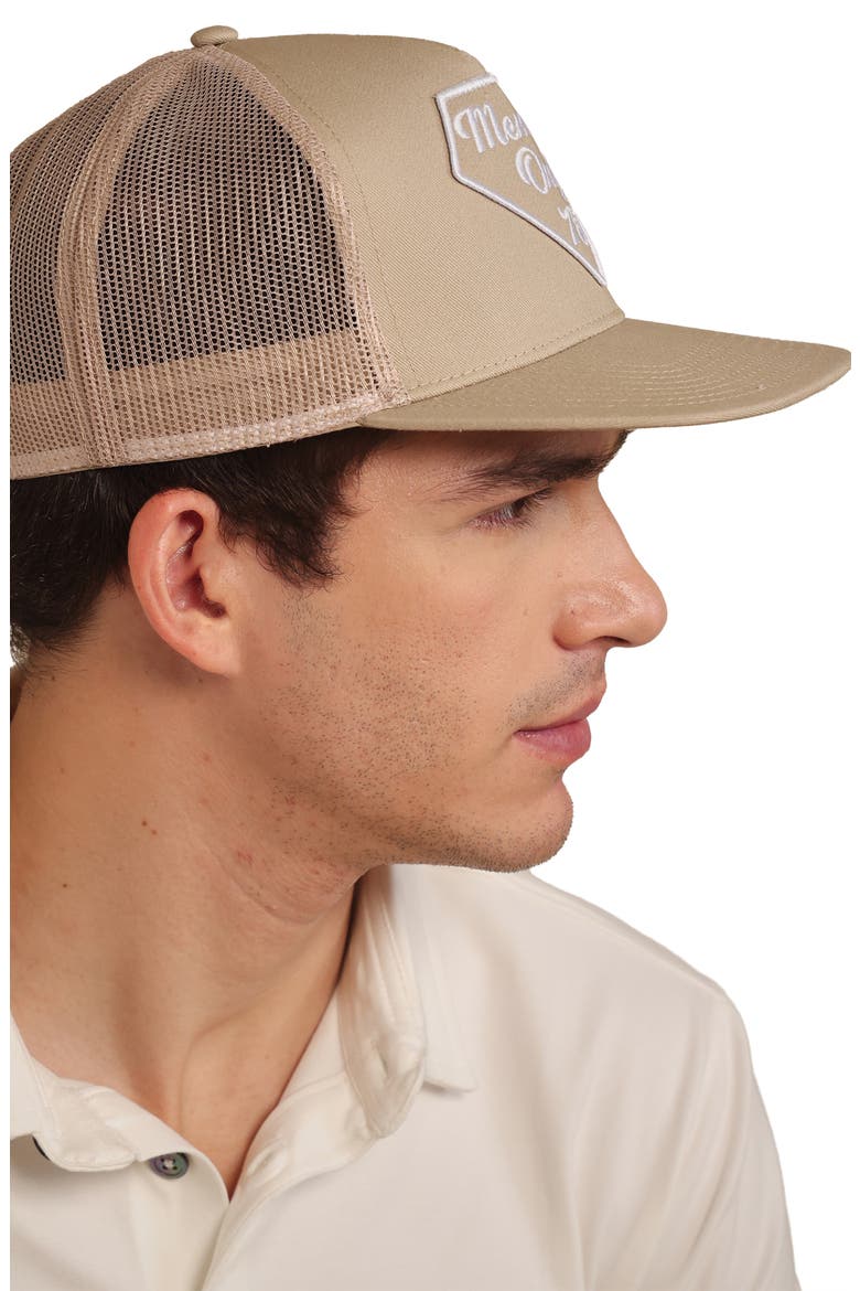 Trucker Hat, Alternate, color, Khaki