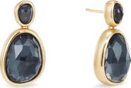 Dean Davidson Cala Hematite Doublet Drop Earrings