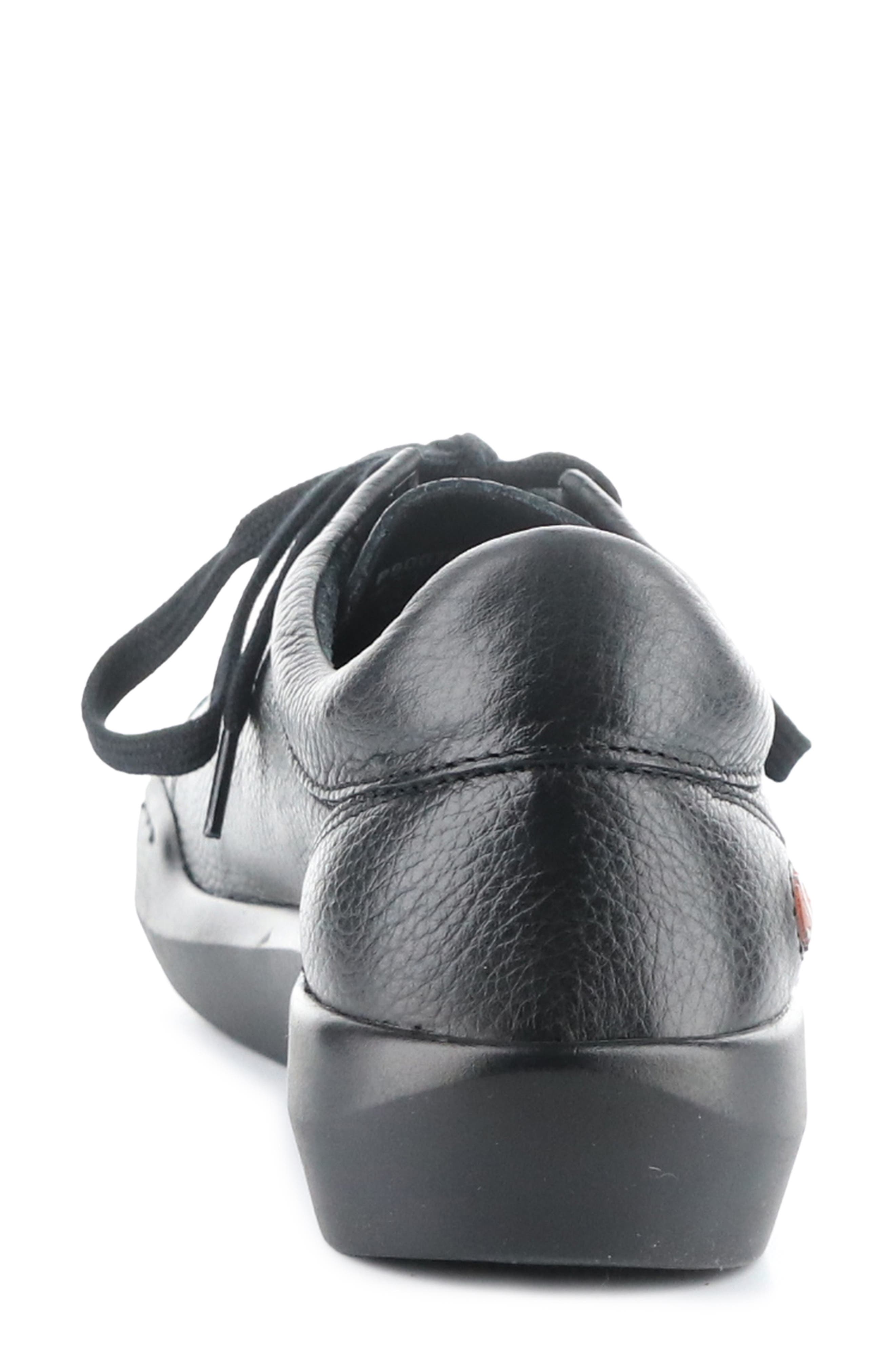 Softinos by Fly London Baio Sneaker, Alternate, color, 000 Black Floater Leather