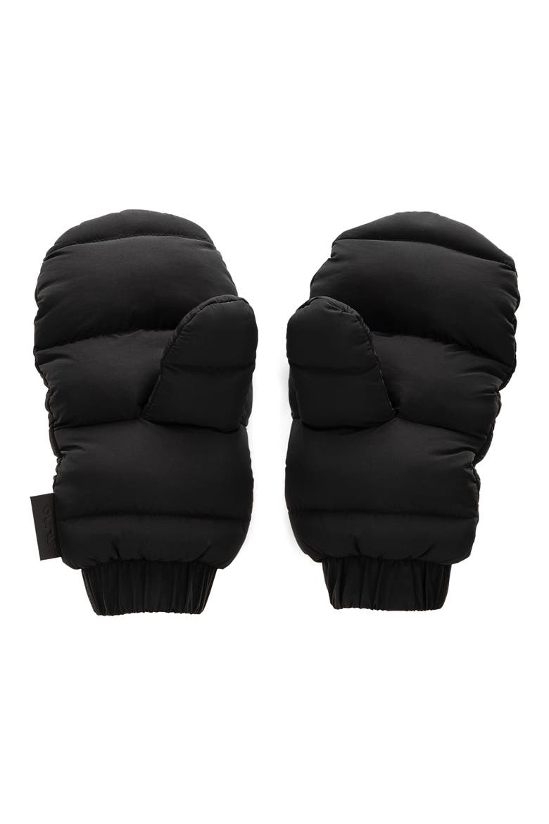Winter Stroller Muff & Mitten Set, Alternate, color, CAVIAR