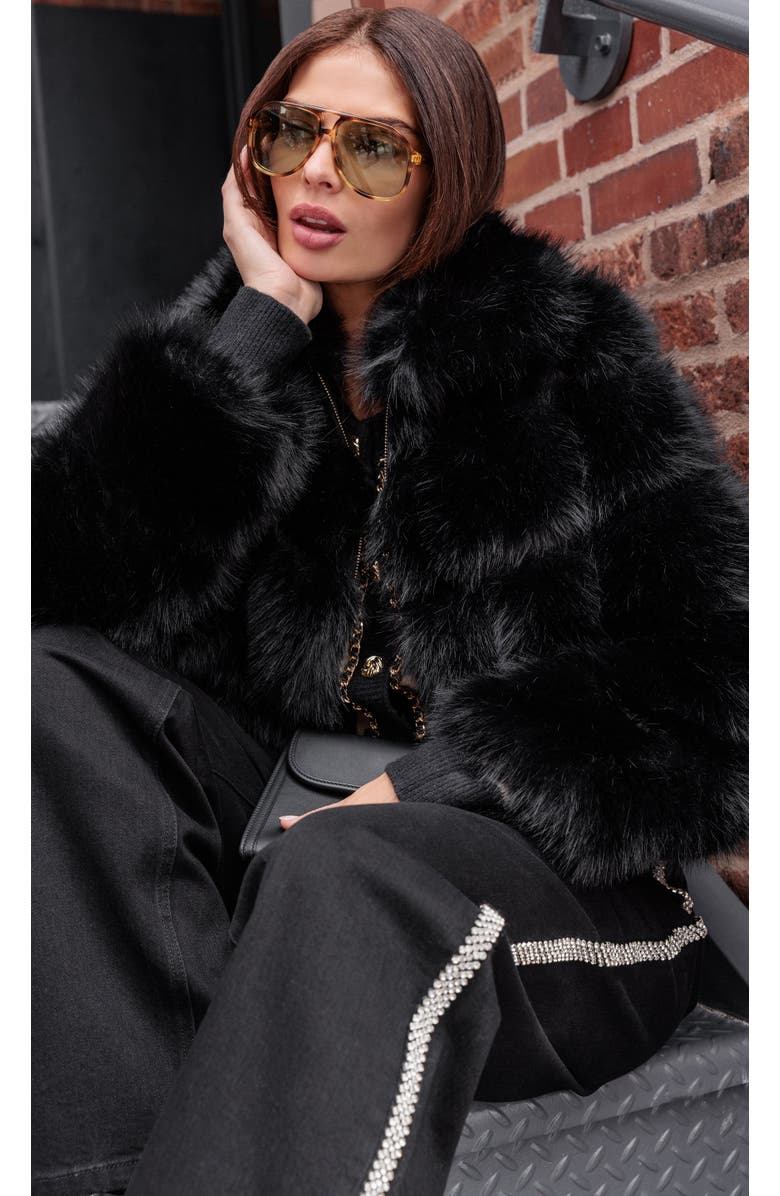 Generation Love Madison Faux Fur Jacket, Main, color, 