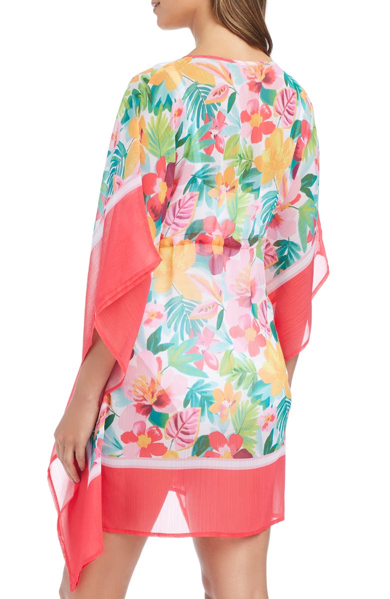 BLEU by Rod Beattie Semisheer Cover-Up Caftan, Alternate, color, 