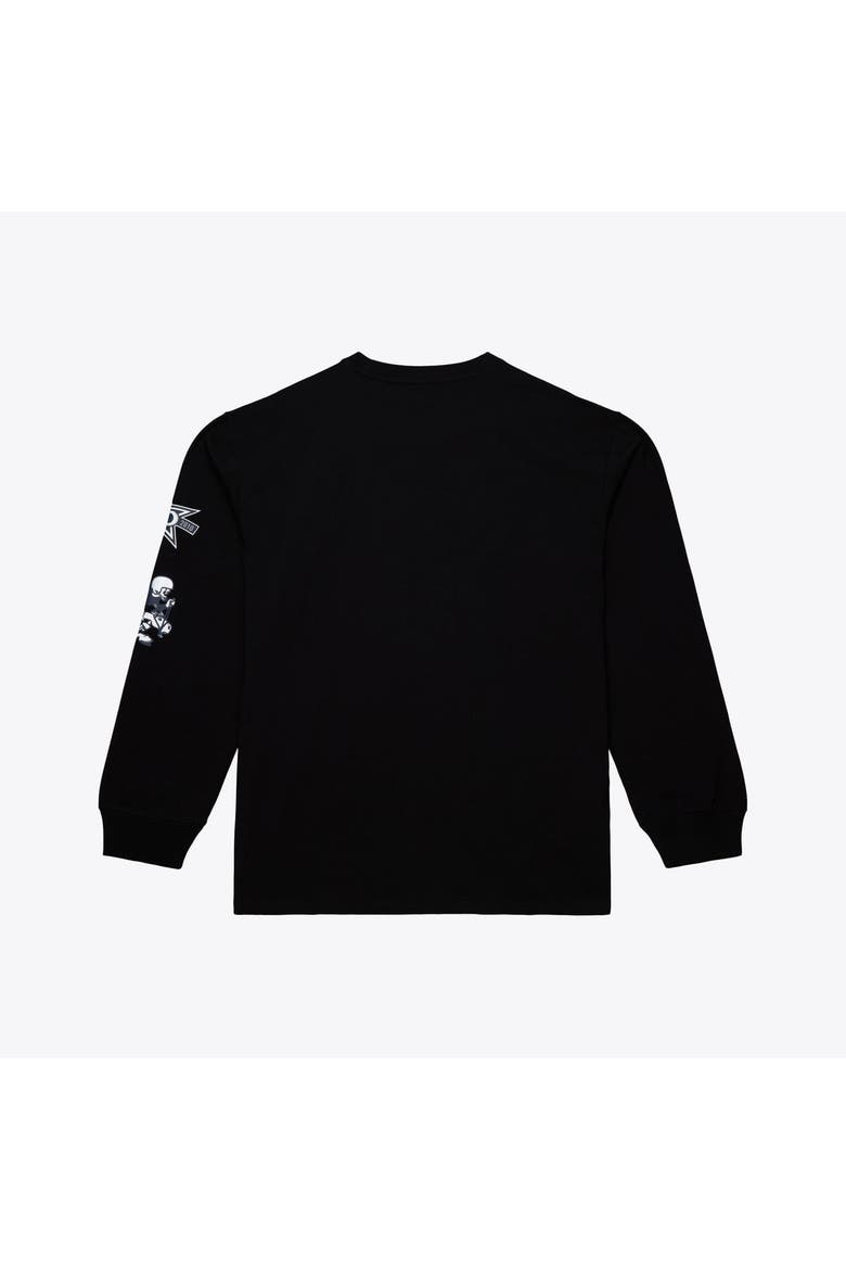 Men's Mitchell & Ness  Black Dallas Cowboys Big & Tall Training Camp Long Sleeve T-Shirt, Alternate, color, Black
