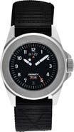 UNIMATIC Modello Quattro GMT Toolwatch UT4-GMT Nylon Strap Diving Watch, 40mm