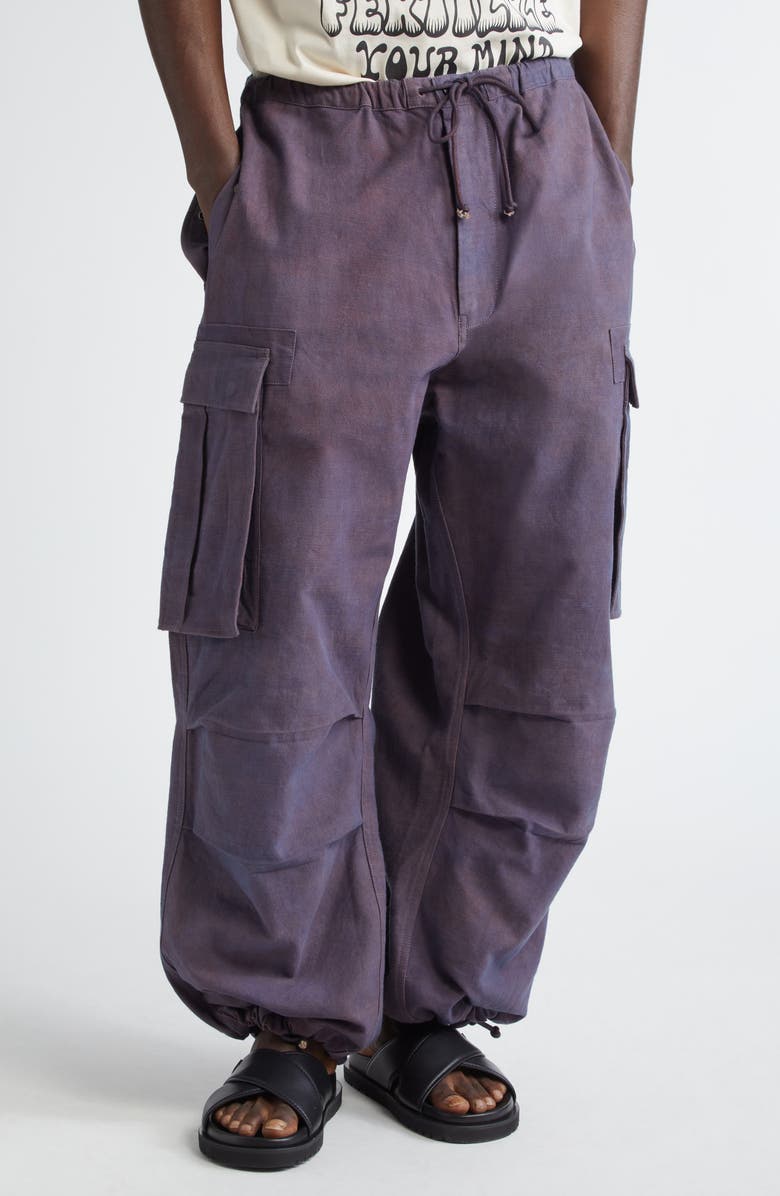 Story mfg. Peace Organic Cotton Slub Cargo Pants, Main, color,