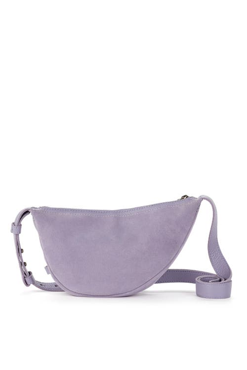 The Sak Tess Sling Leather Bag In Purple