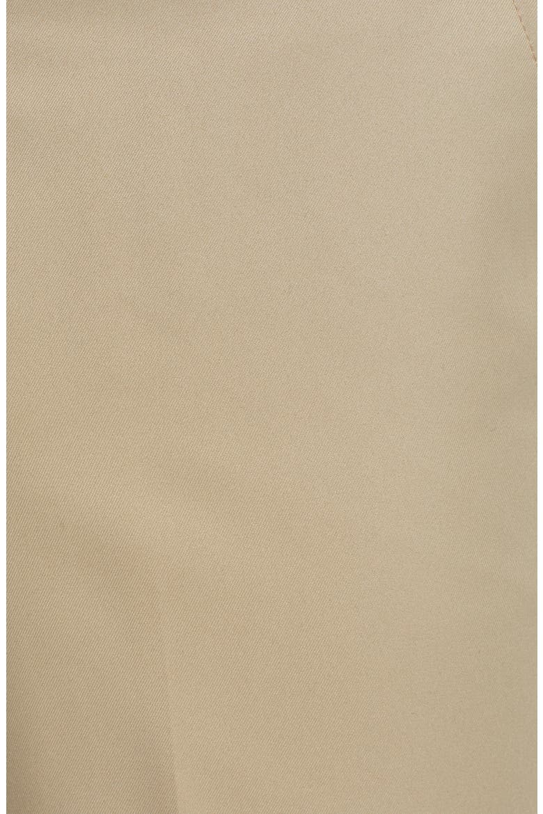 Classic Fit Flat Front Microfiber Performance Trousers, Alternate, color, TAN