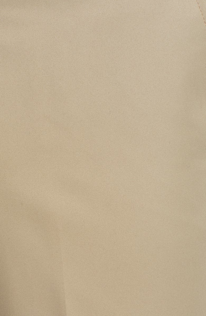 Berle Classic Fit Flat Front Microfiber Performance Trousers, Alternate, color, Tan