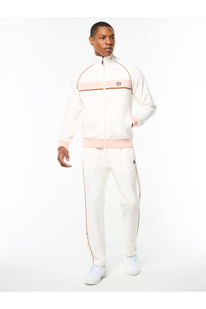 Lago Track Jacket, Alternate, color, GARDENIA