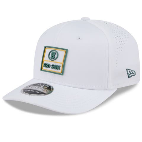 Men's New Era  White Boston Red Sox 2025 City Connect Fan Pack 9SEVENTY Adjustable Hat