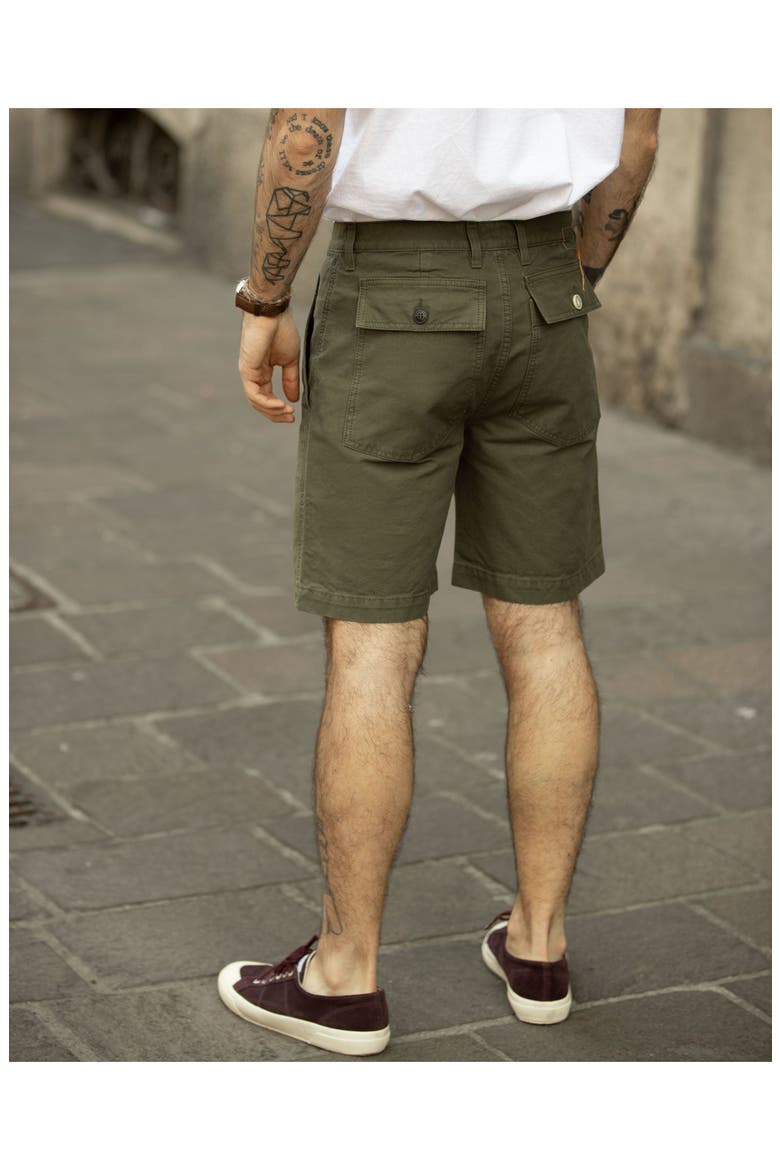 Rebelt Cotton Pocket Bermuda, Alternate, color, GREEN