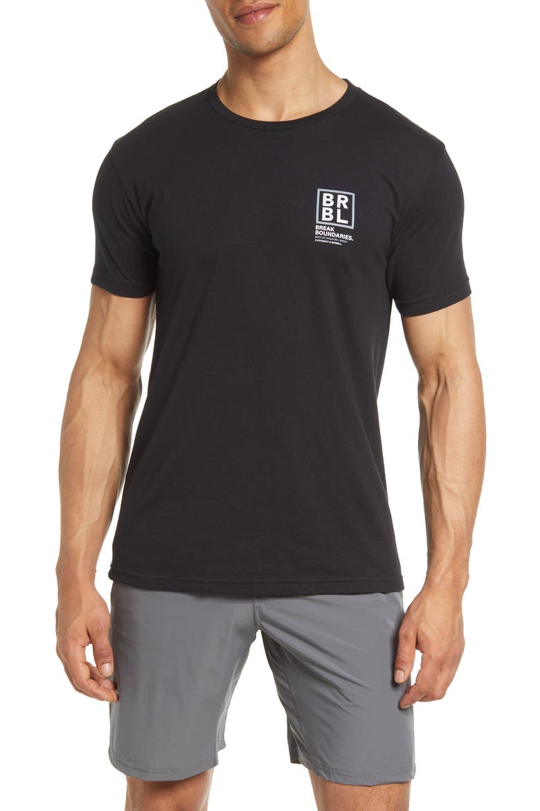 Men's The Outer Limits Crewneck T-Shirt, Main, color, BLACK