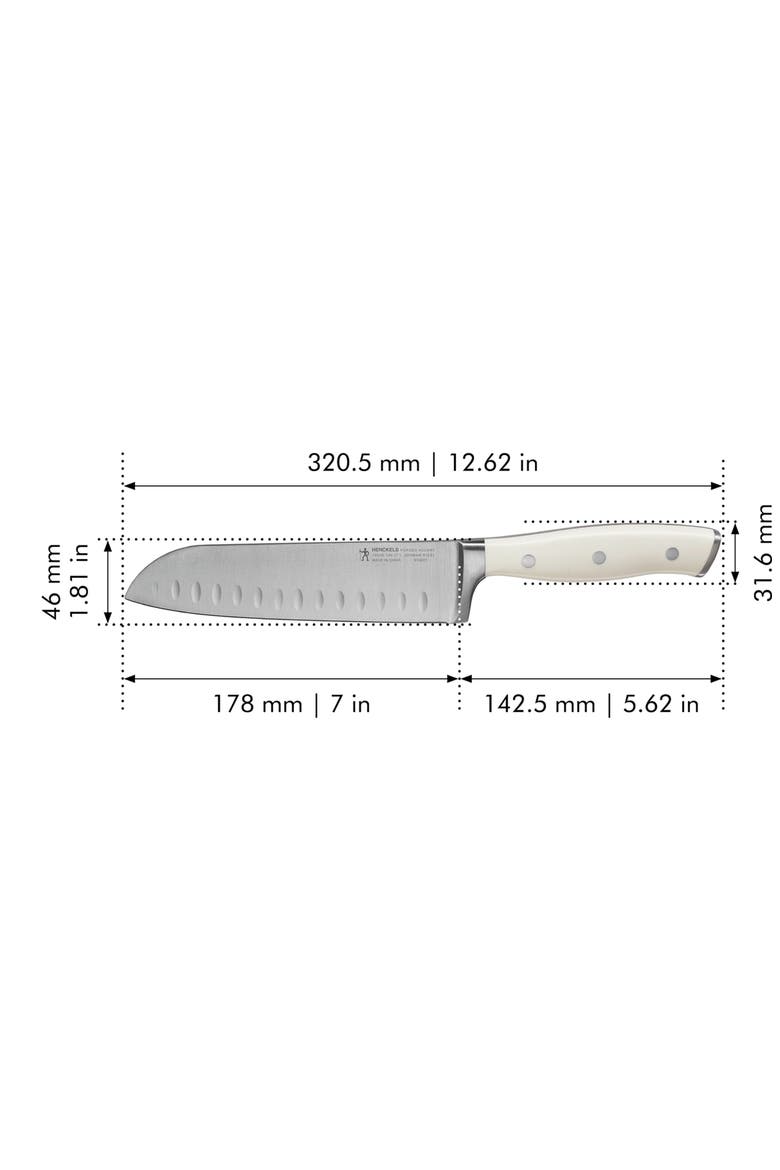 Forged Accent 7-Inch Chef's Knife, Alternate, color, WHITE