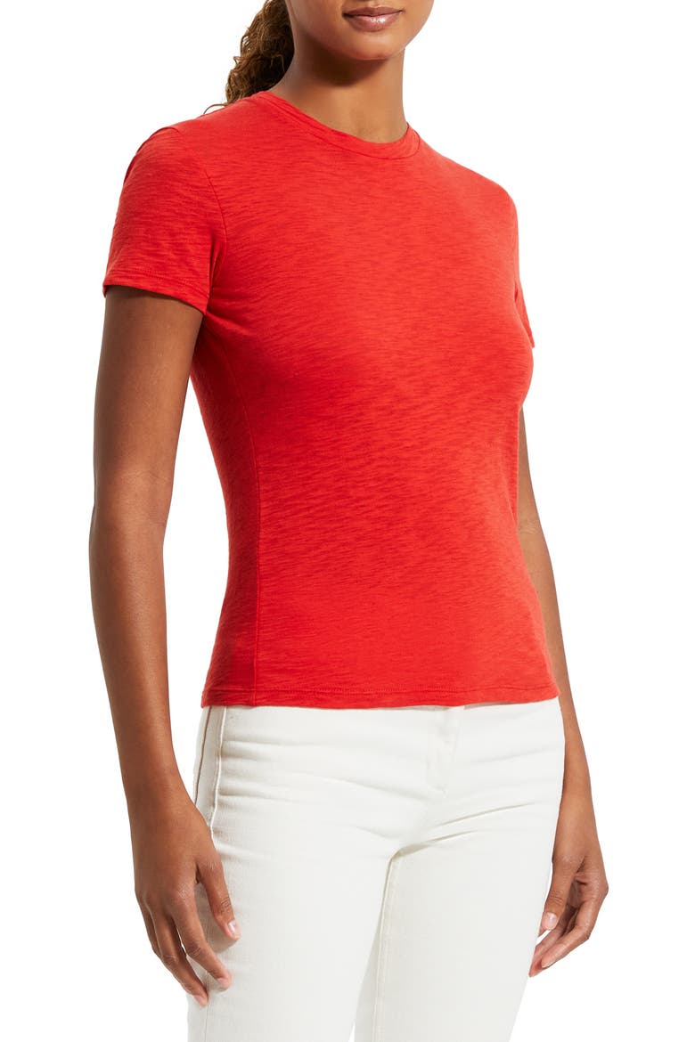2 Nebulous Organic Cotton Tiny Tee, Alternate, color, POPPY -UZT