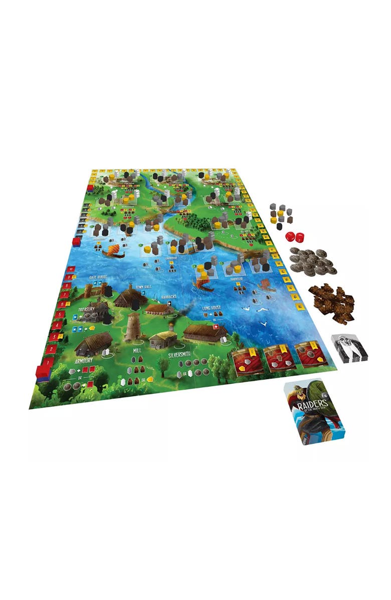Renegade Game Studios Raiders Of The North Sea Viking Edition Strategy & War Board Game, Alternate, color,