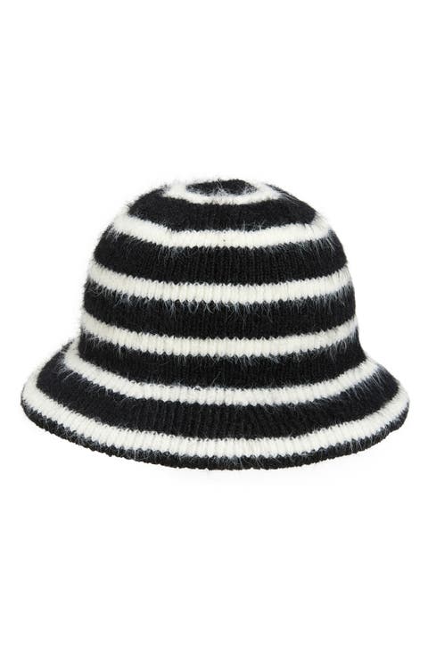 Mixed Stripe Bucket Hat