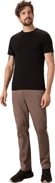 Pact Luxe Essential Slim Fit Crewneck Tee Made With Organic Cotton