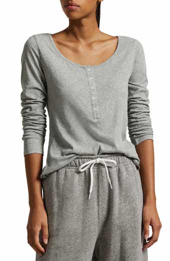 Polo Ralph Lauren Long & Lean Cotton Jersey Lounge Henley