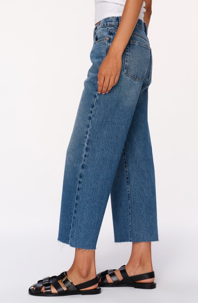 DL1961 Drue Raw Hem Low Rise Ankle Straight Leg Jeans, Alternate, color, 