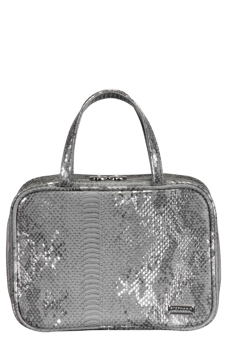 Stephanie Johnson Cairo Kohl ML Traveler Makeup Bag, Main, color,
