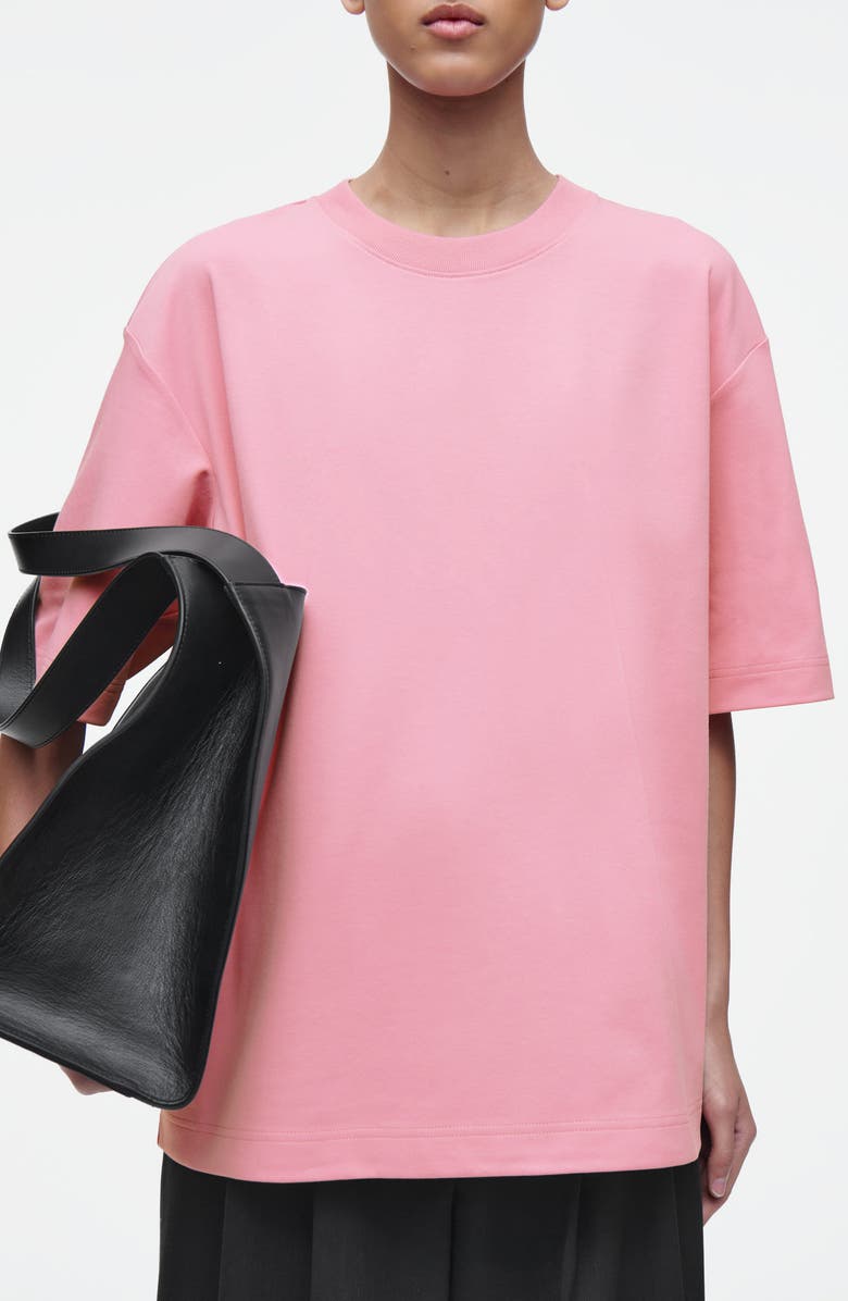 COS Oversize Organic Cotton T-Shirt, Main, color,