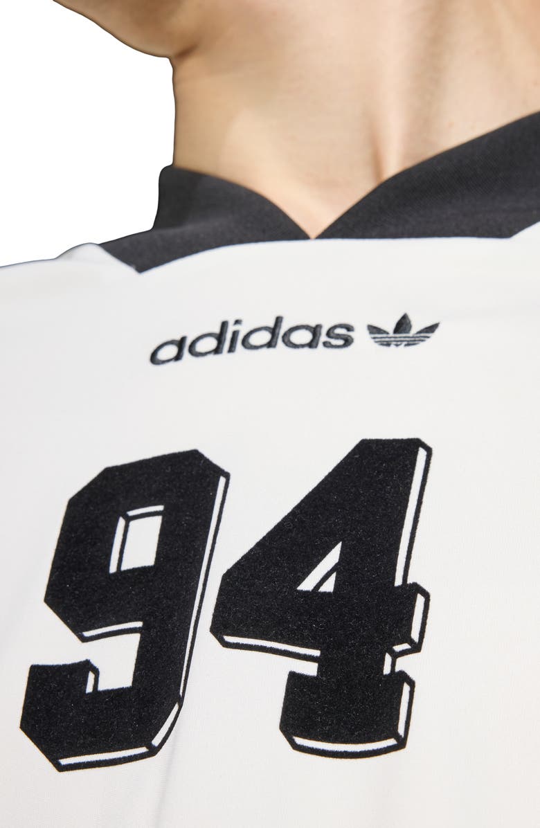 adidas Santiago AOP Infill Soccer Jersey, Alternate, color, Cloud White/ /