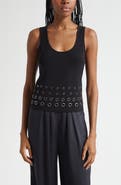 Ramy Brook Eline Grommet Accent Tank