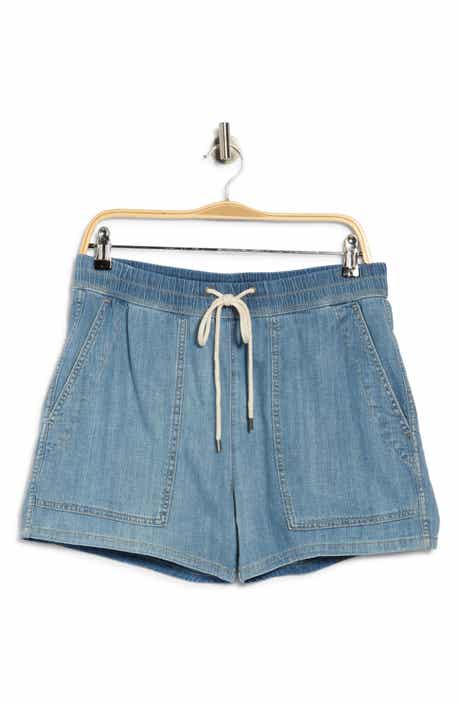 James Perse Drawstring Denim Shorts