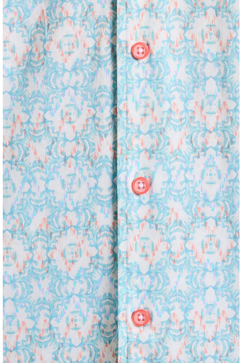 Mariage Floral Button-Up Shirt, Alternate, color, BLUE MULTI