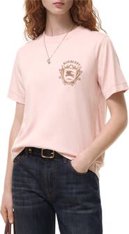 Burberry Knight Crest Cotton T-shirt
