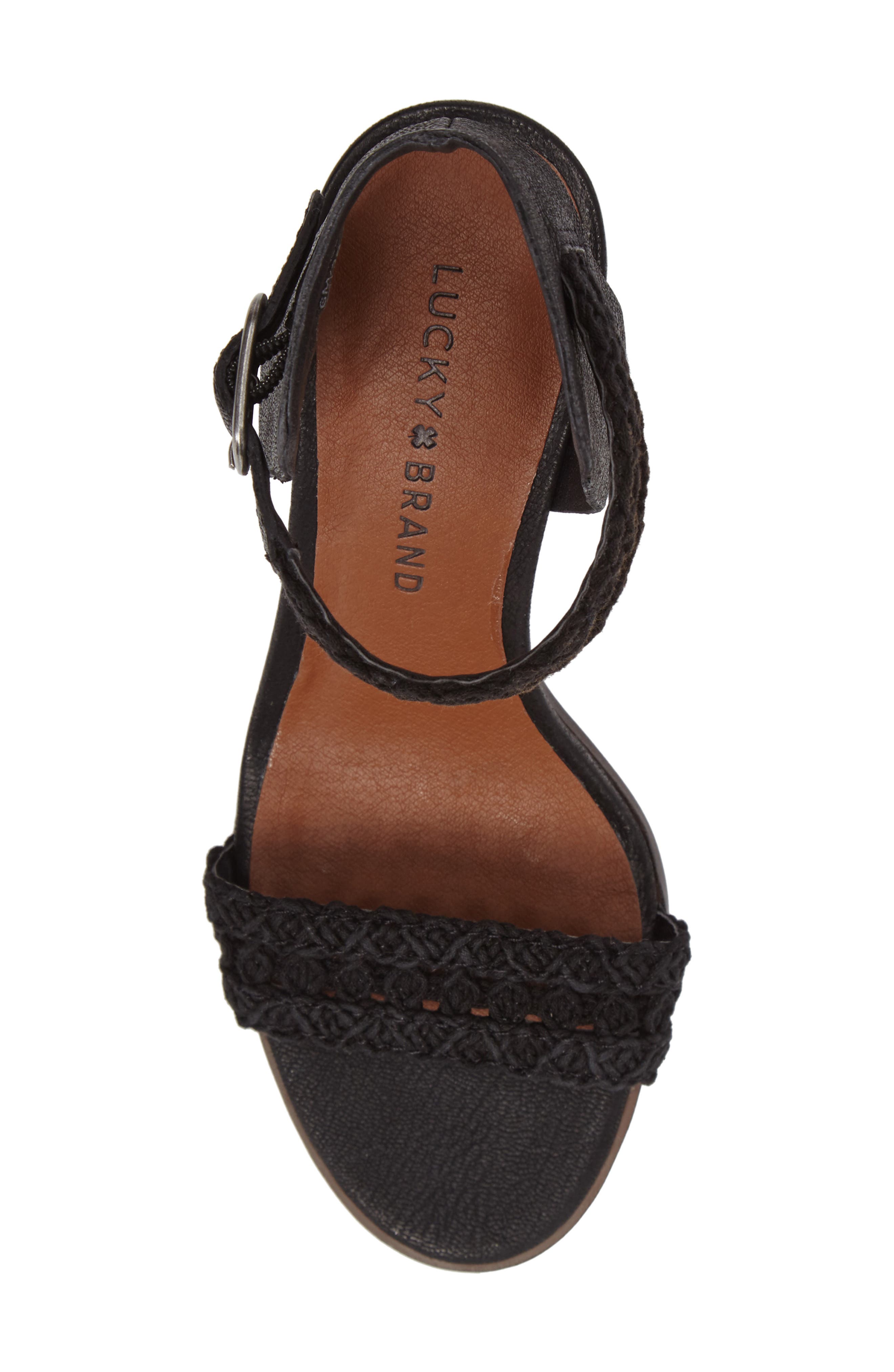 Lucky Brand Oakes Ankle Strap Sandal, Alternate, color, 