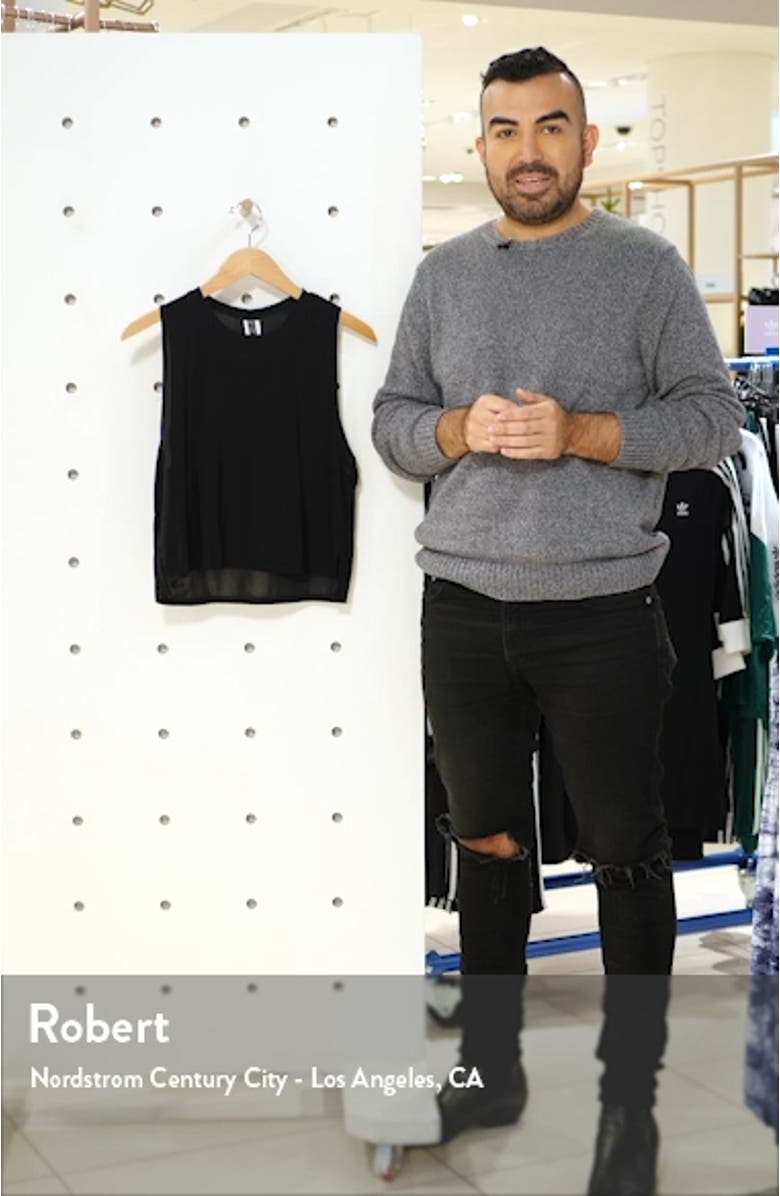 Tempo Performance Crop Tank, sales video thumbnail