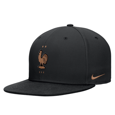 Men's Nike  Black France National Team Snapback Hat