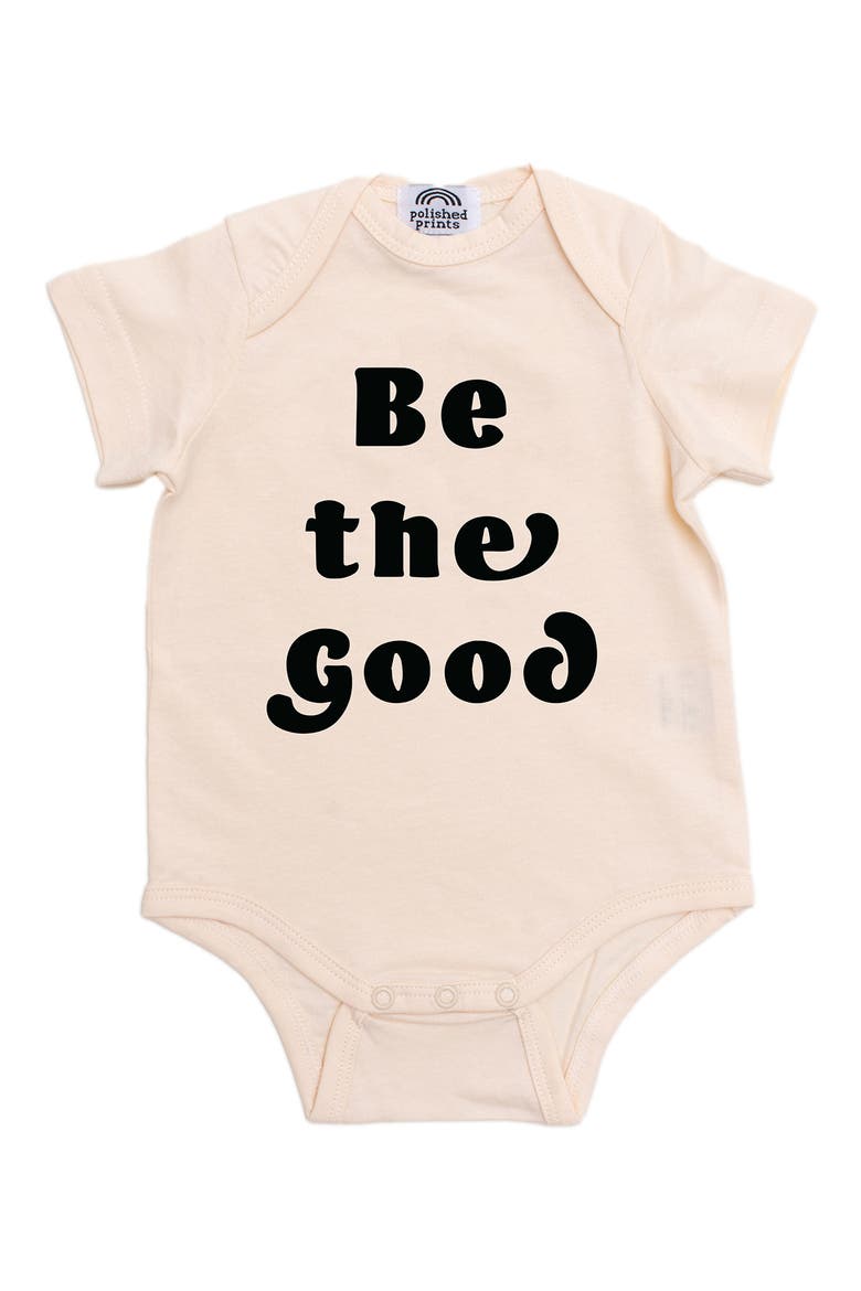Be The Good Organic Cotton Bodysuit, Main, color, NATURAL