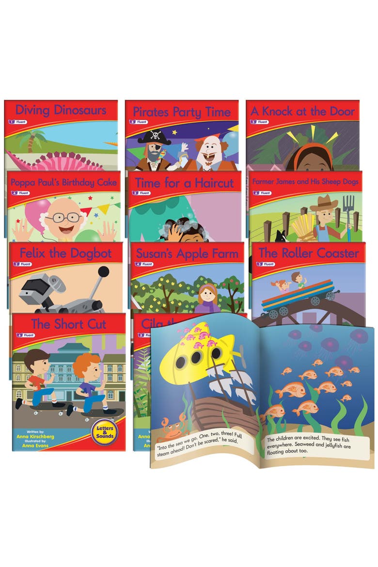 Decodable Readers Phase 6 Spelling Fiction, Main, color, Multicolored